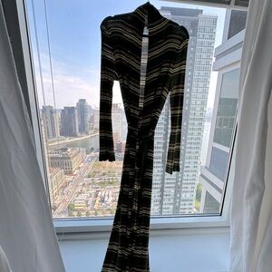 L’Agence gorgeous wrap robe for special occasions.